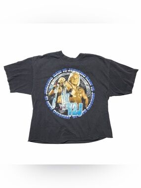 VTG 2000 Chris Jericho Y2J WWF WWE Wrestling Black T Shirt Orginal Mens Size XL